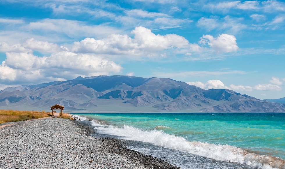 中国新疆赛里木湖风景_副本